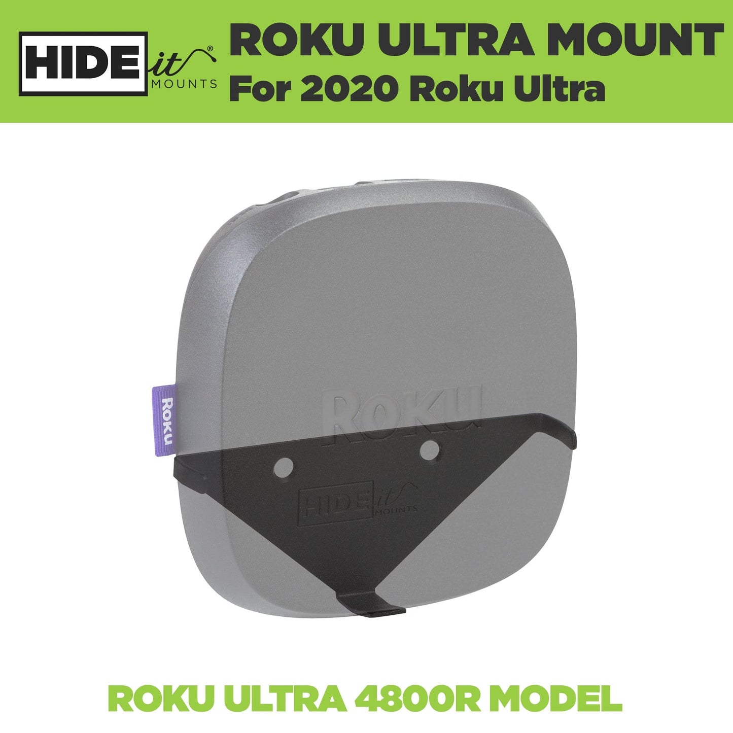 HIDEit R6 | Roku Ultra 2020 + 2024 Wall Mount