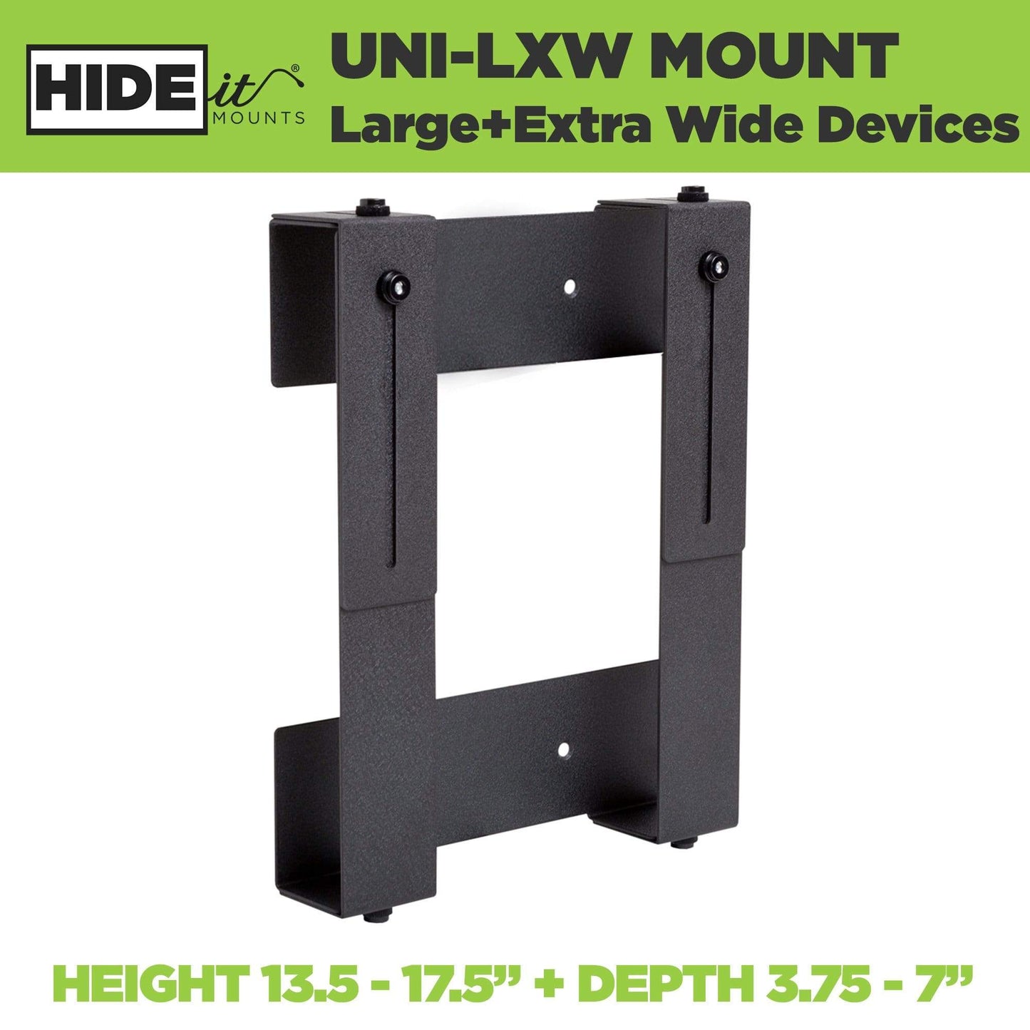 HIDEit Uni-LXW | Adjustable PS5 Under-Desk Mount