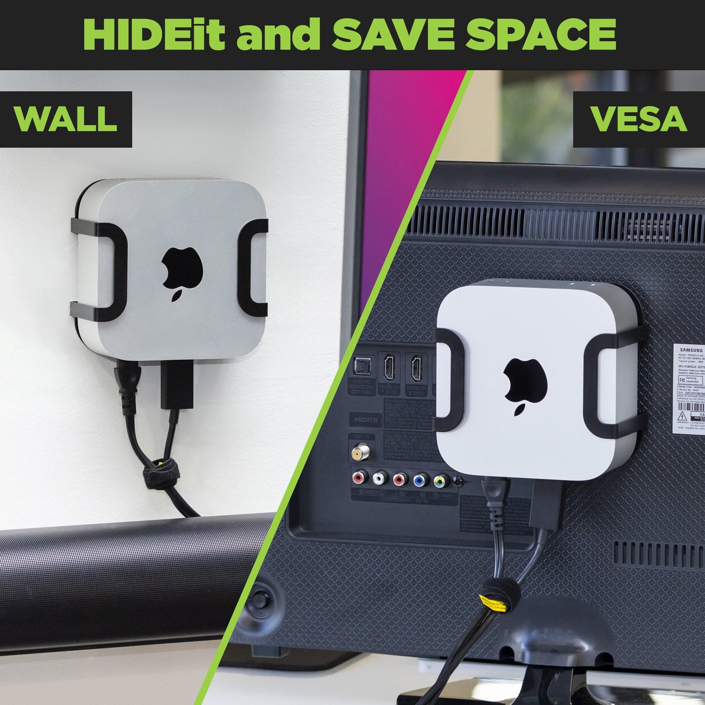 HIDEit Mini4 | Apple Mac Mini M4 Wall Mount