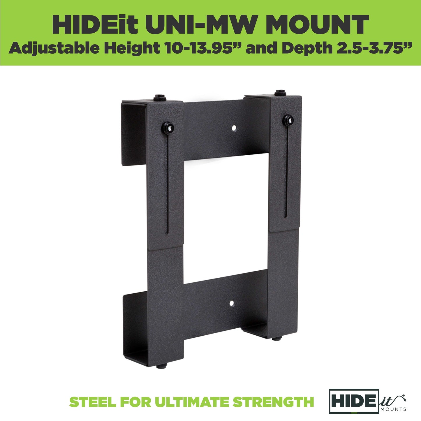 HIDEit Uni-MW | Adjustable Xbox 360 + Xbox One + Xbox One Slim Wall Mount