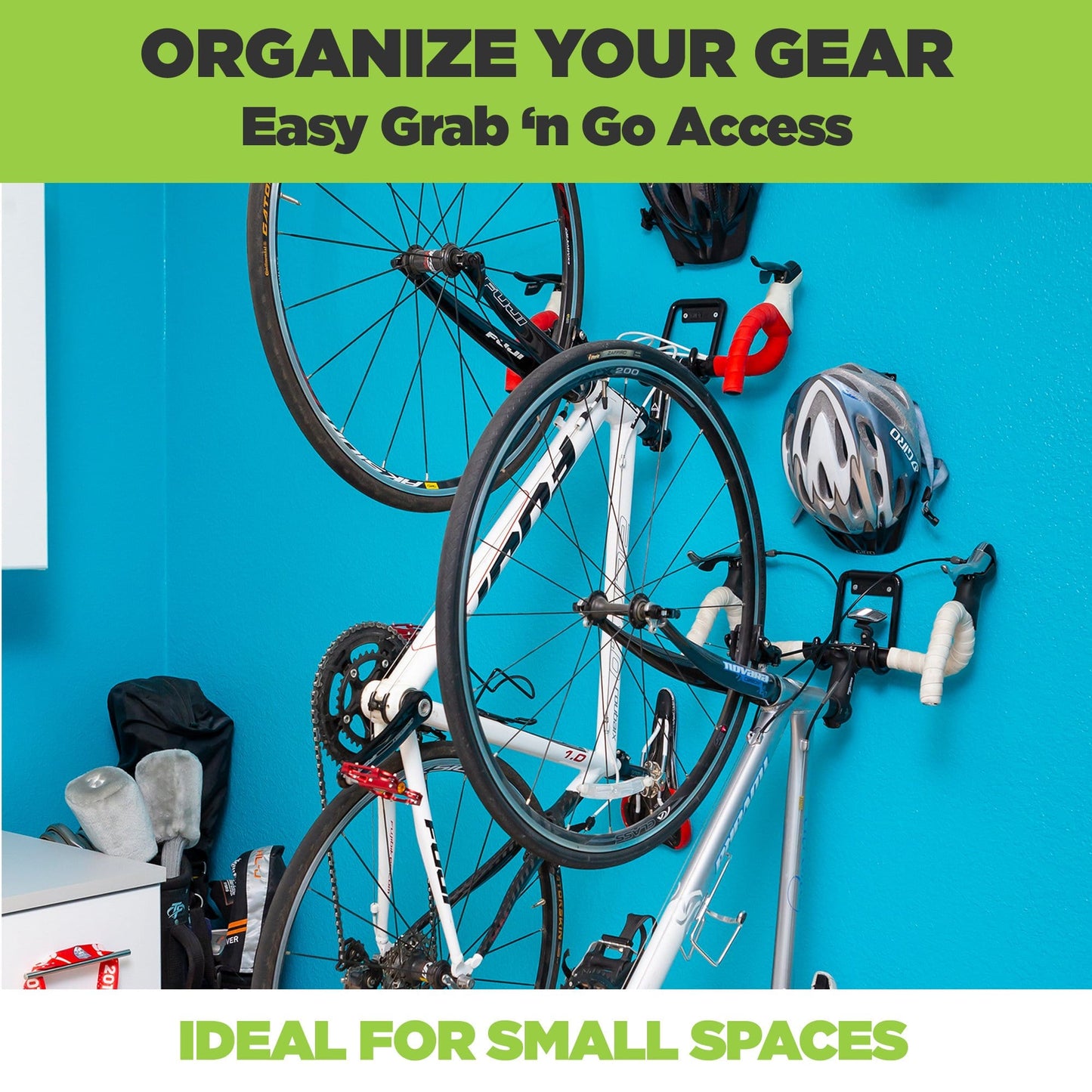 HIDEit VBike | Vertical Bike Wall Mount