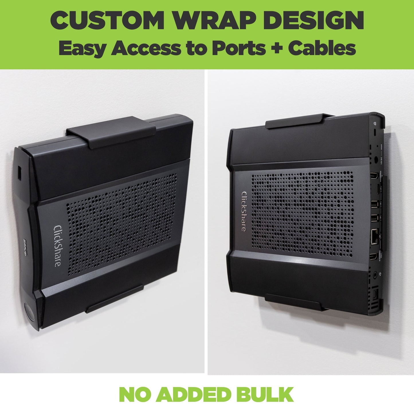 HIDEit CX50 | Barco ClickShare CX-50 Wall Mount