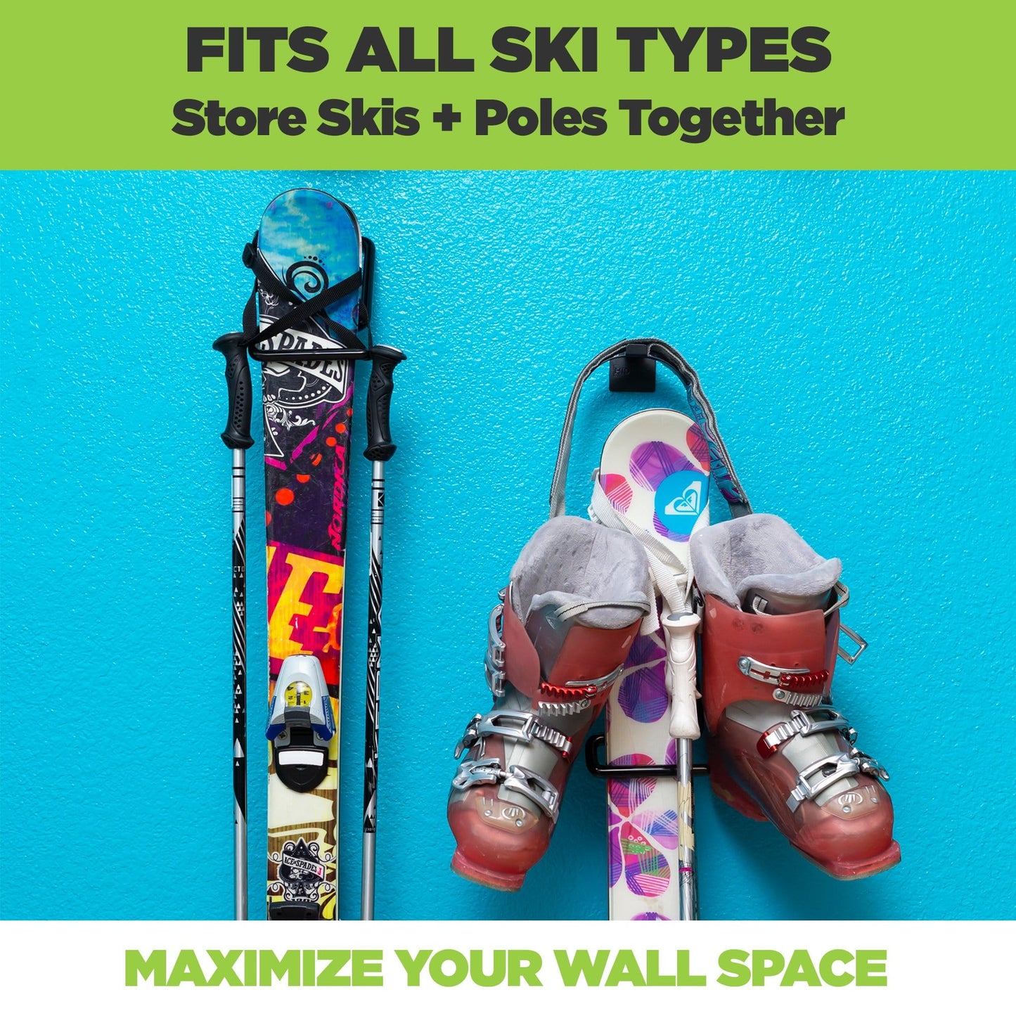 HIDEit VSki | Vertical Ski Wall Mount