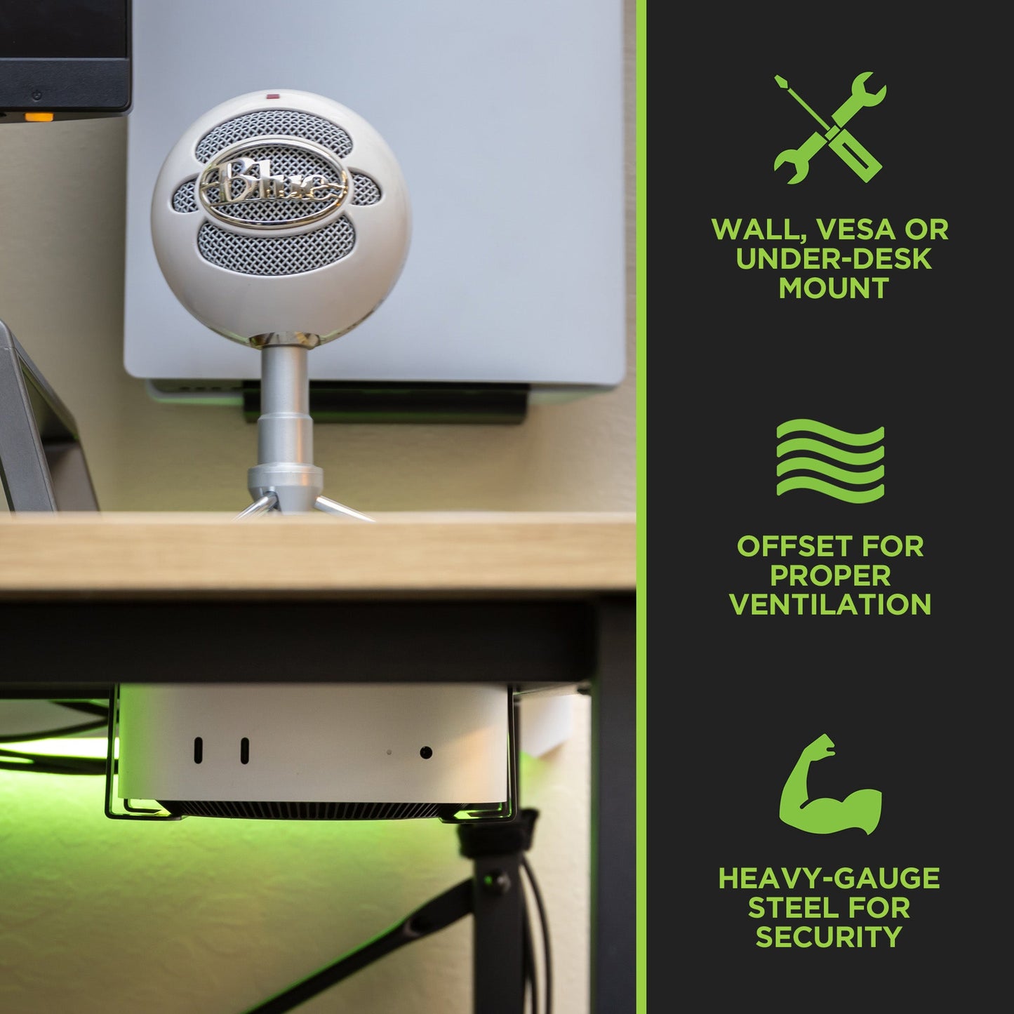 HIDEit Mini4 | Apple Mac Mini M4 Wall Mount