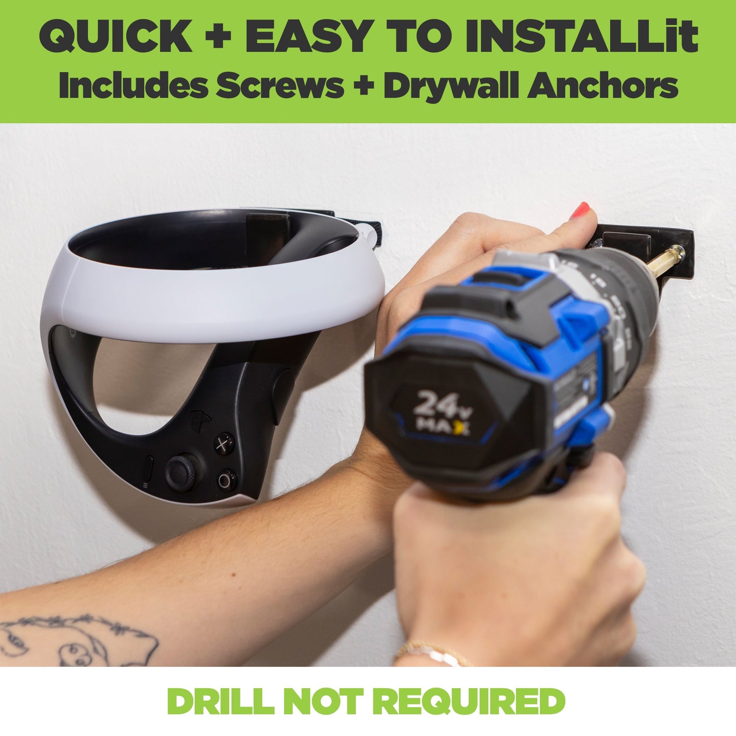 HIDEit PSVR2 | PlayStation VR2 Wall Mount Bundle