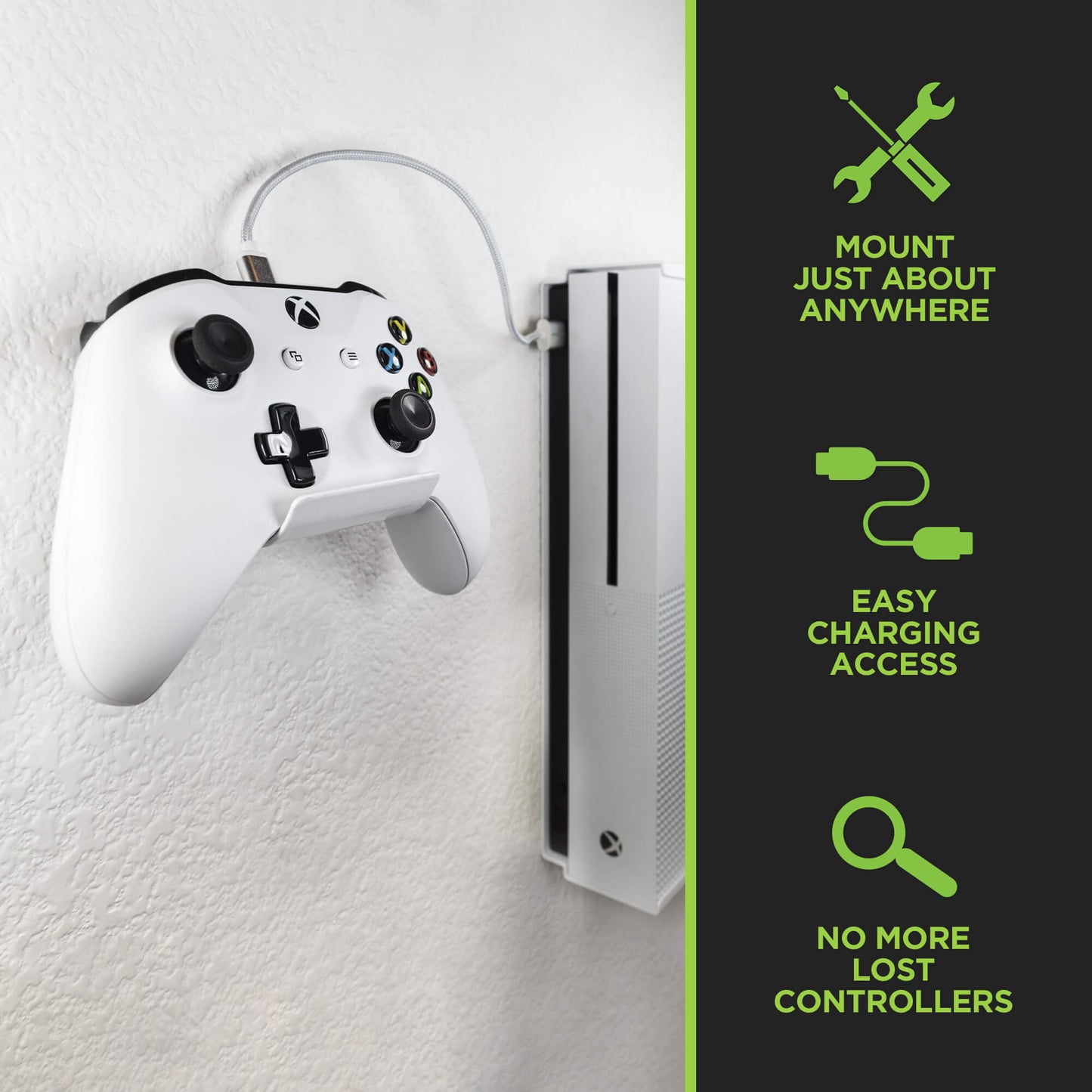 HIDEit Uni-C | Universal Controller Wall Mount