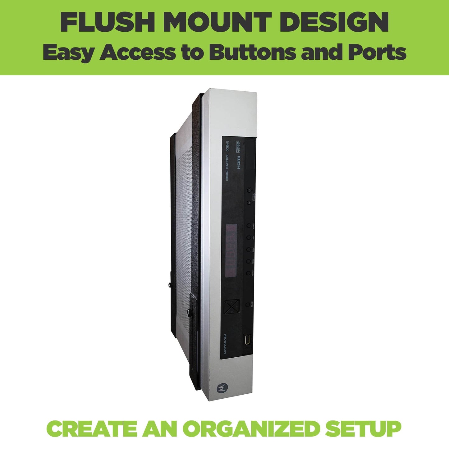 HIDEit Uni-LS | Adjustable Large+Slim Device Mount