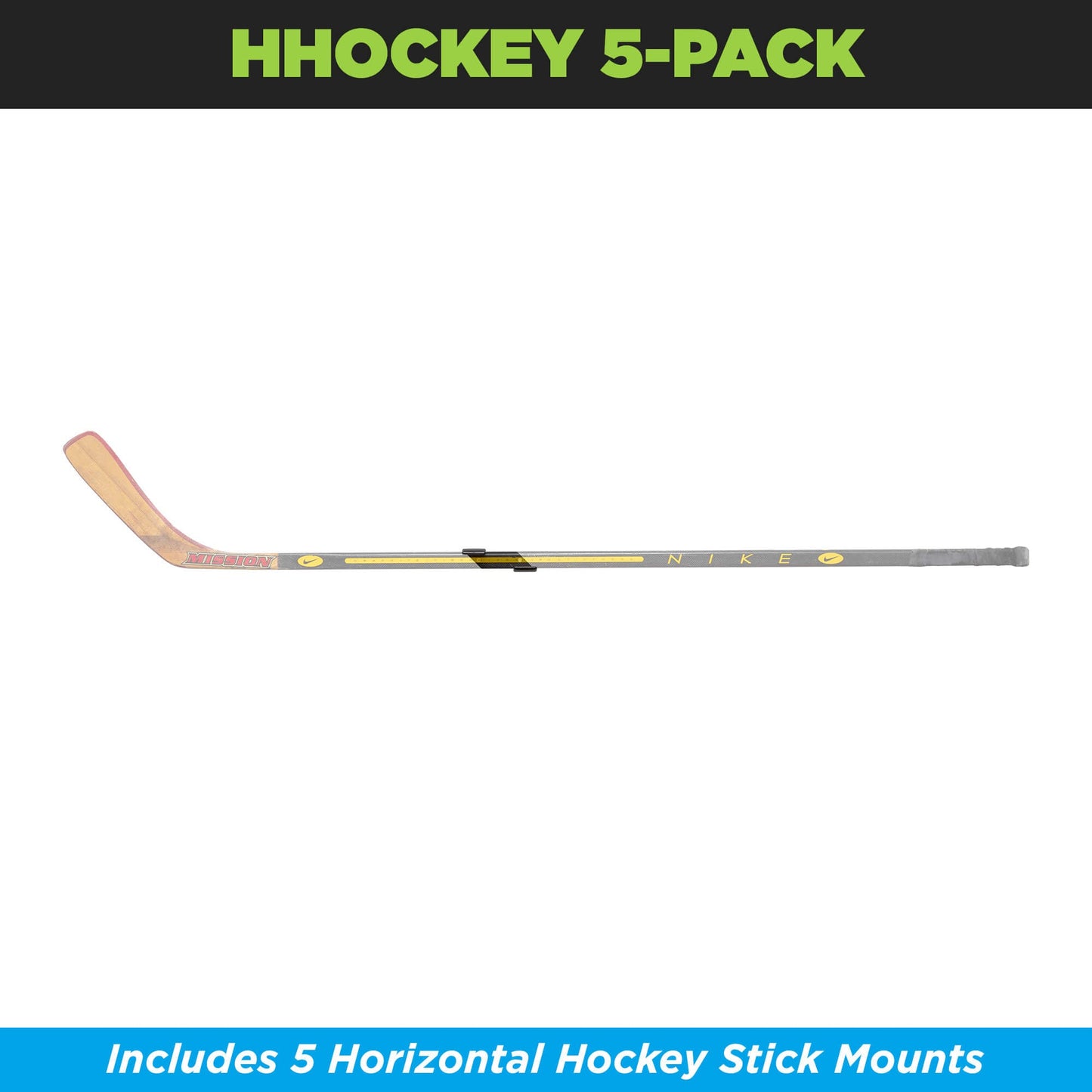HIDEit HHockey | Horizontal Hockey Stick Mount