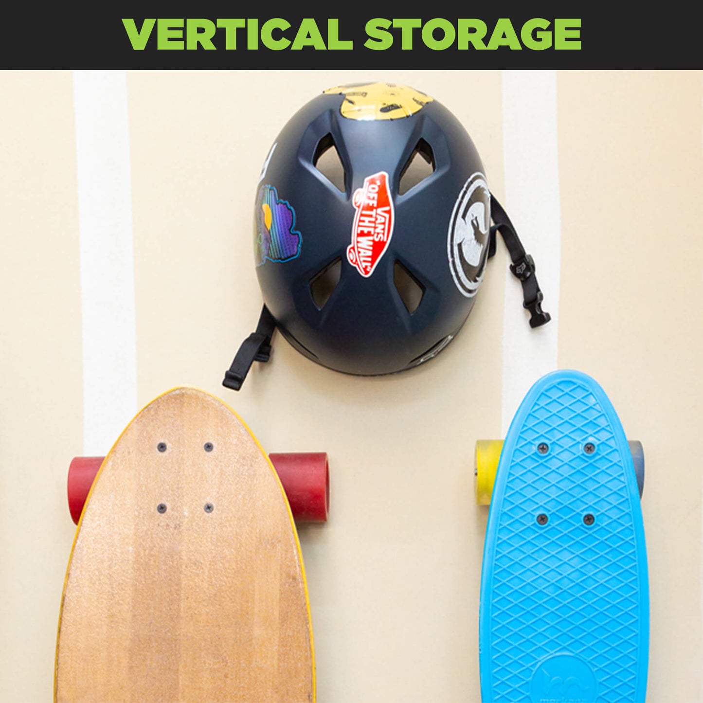 HIDEit VSkate | Vertical Skateboard Mount