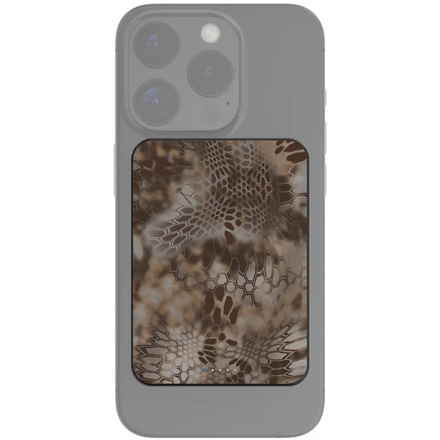 Kryptek Officially Licensed Limited Edition Custom-Printed 5,000mAh MagSafe Magnetic Powerbank & Wireless Battery Charger