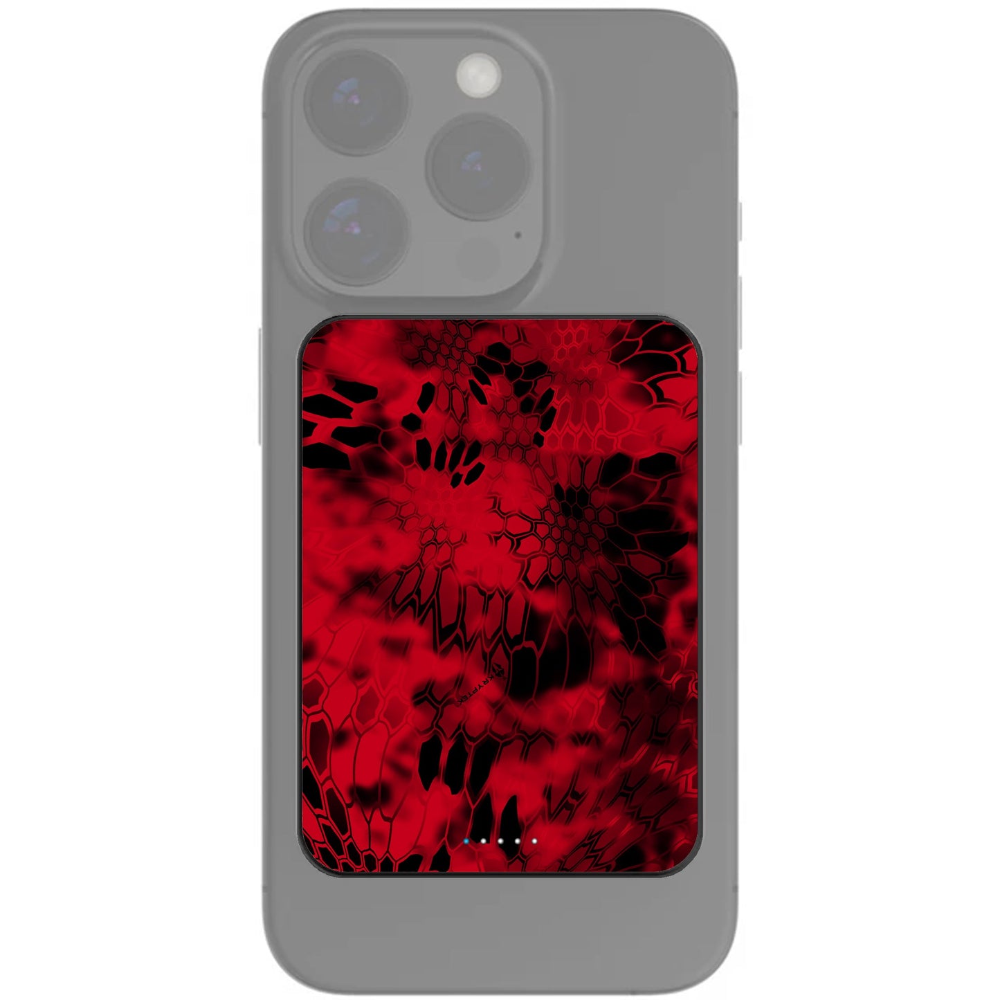 Kryptek Officially Licensed Limited Edition Custom-Printed 5,000mAh MagSafe Magnetic Powerbank & Wireless Battery Charger