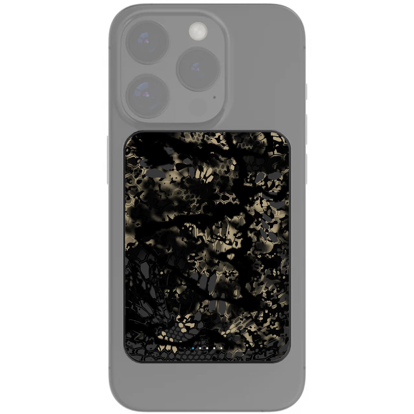 Kryptek Officially Licensed Limited Edition Custom-Printed 5,000mAh MagSafe Magnetic Powerbank & Wireless Battery Charger
