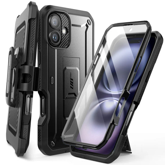 iPhone 16 6.1 inch Unicorn Beetle PRO Rugged Case-Black