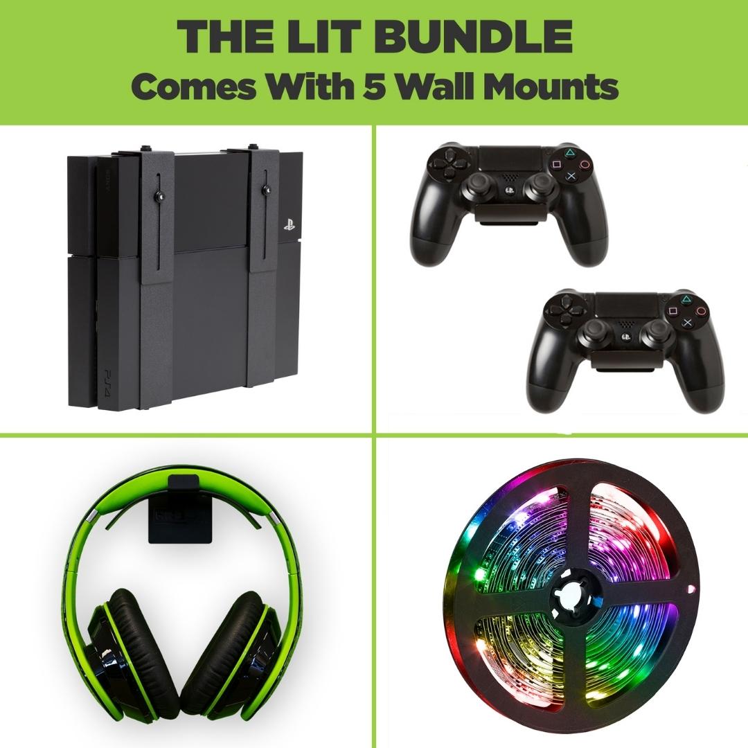 HIDEit Uni-M | Adjustable PS3 & PS4 Wall Mount