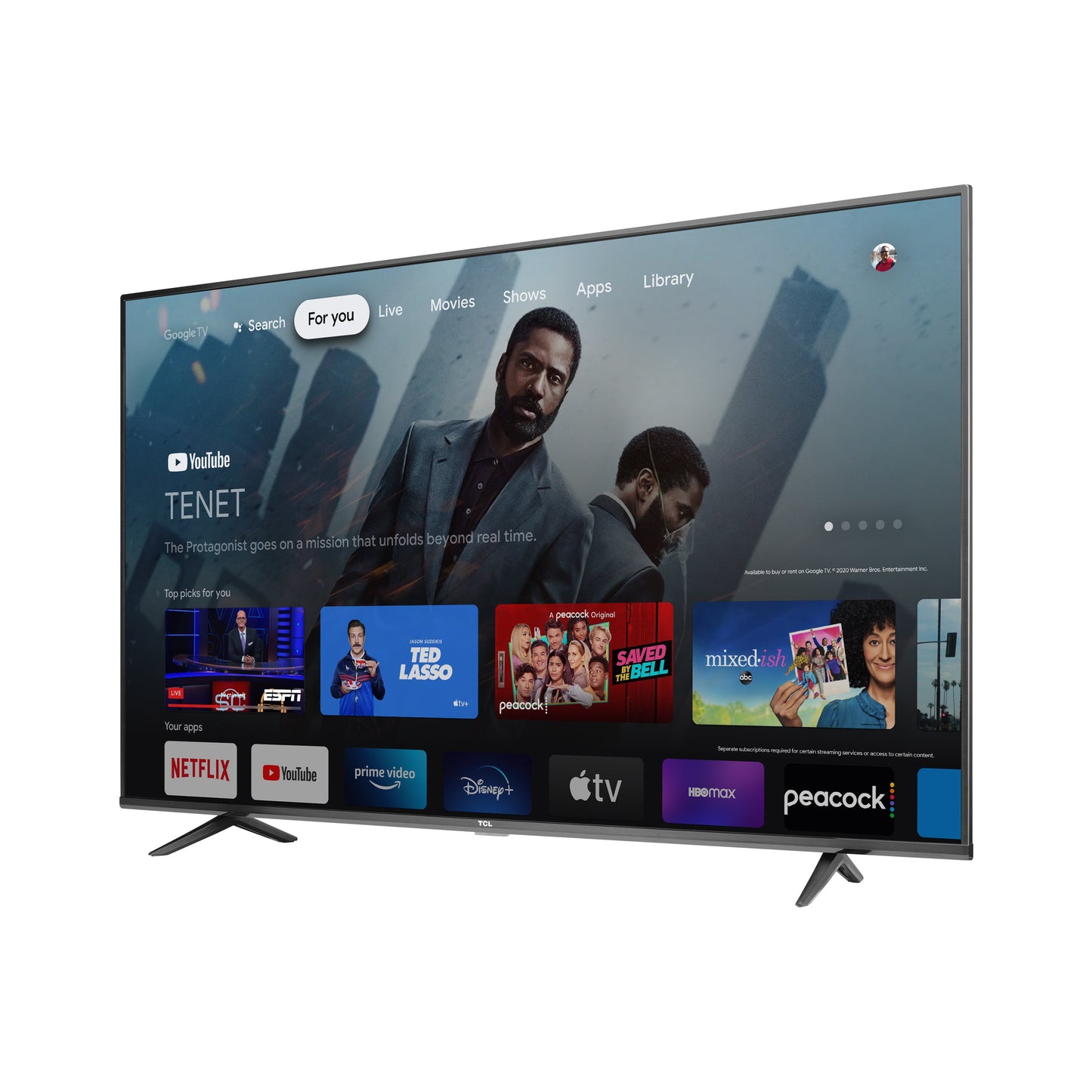 65" Class 4-Series 4K UHD HDR LED Smart Google TV - 65S446