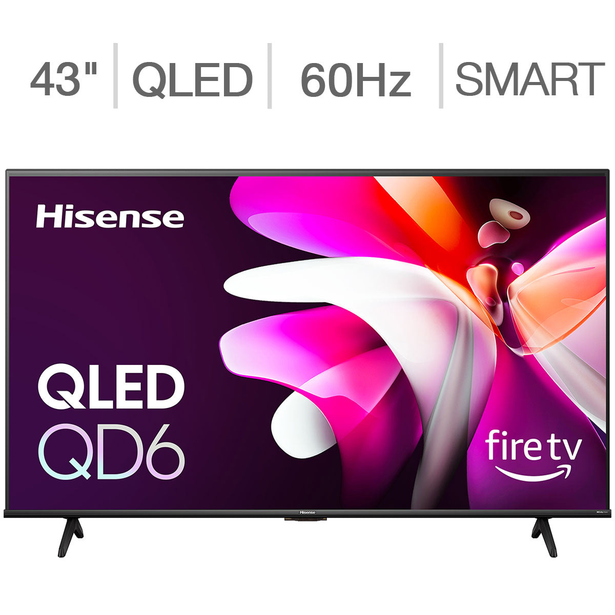 43" Class - QD6 Series - 4K UHD QLED LCD TV