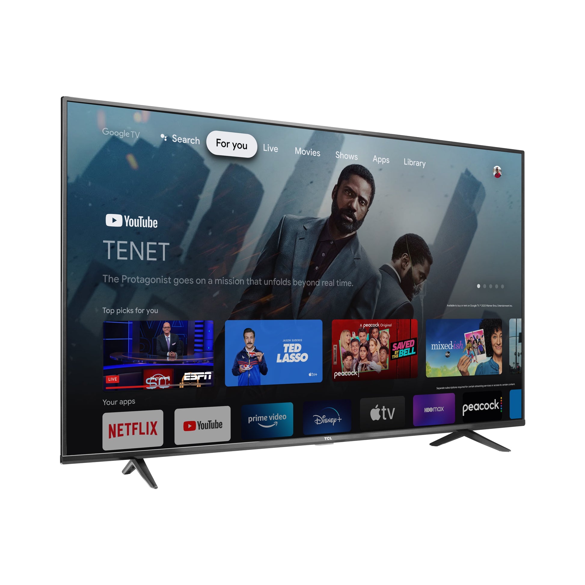 65" Class 4-Series 4K UHD HDR LED Smart Google TV - 65S446
