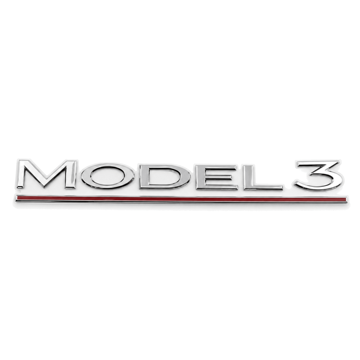 Model Name Tailgate Emblem for Tesla Model 3/Y/S/X