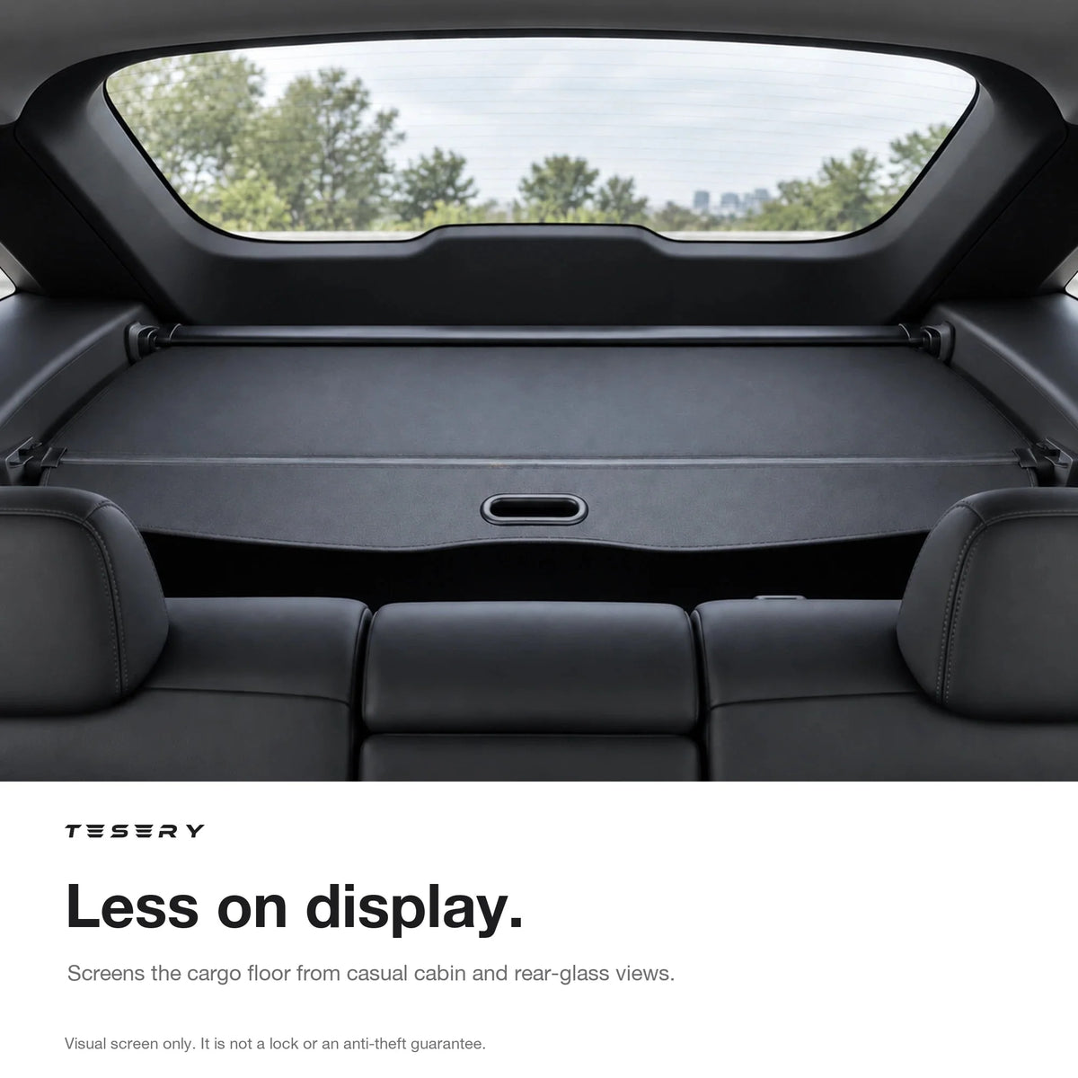 Retractable Cargo Cover for Model Y Juniper