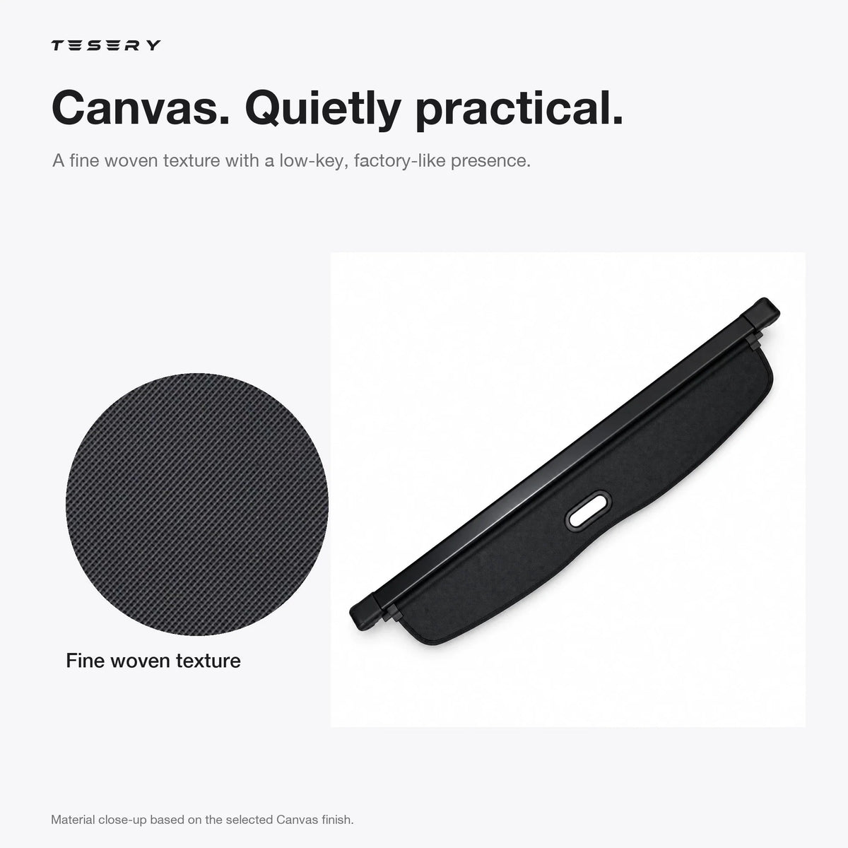 Retractable Cargo Cover for Model Y Juniper